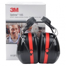 3M H10P3E挂安全帽式耳罩（噪音降低率(NRR)30分贝）