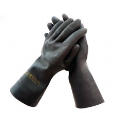 Ansell安思尔87-950 加厚防水 耐油耐磨 耐酮盐醇碱 工业防护防化手套