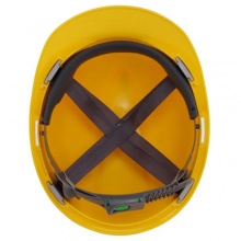 梅思安 V-Gard 标准型安全帽PE安全帽配一指键帽衬D型下颏带