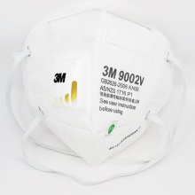 3M9002V防尘防雾霾PM2.5头戴式口罩（单片）